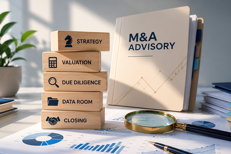 M&A deal advisory session